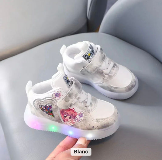 CHAUSSURES LUMINEUSES GRIS