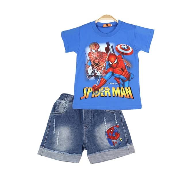 Ensemble T-Shirt super hero